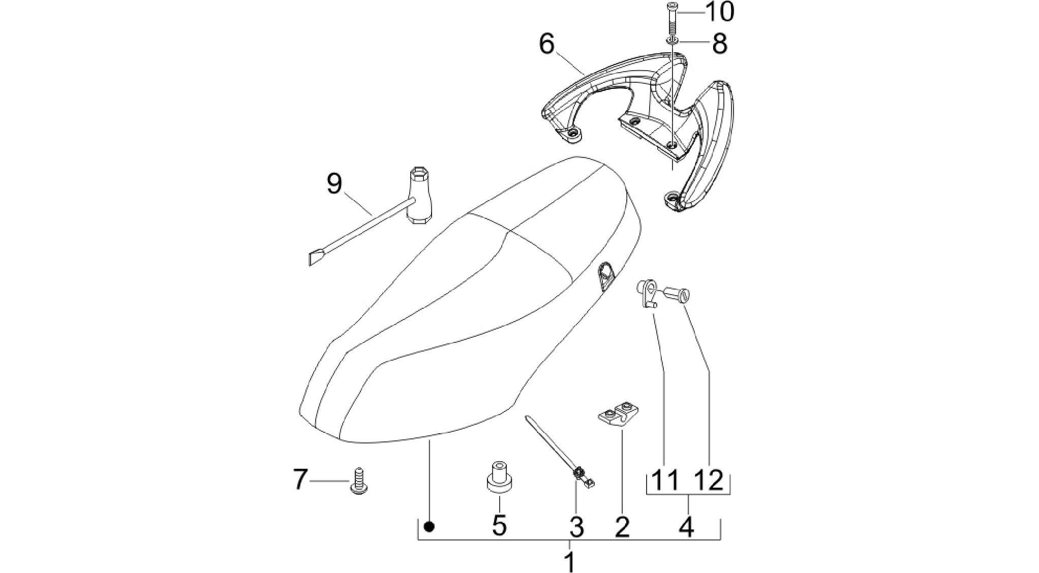 Saddle/seats