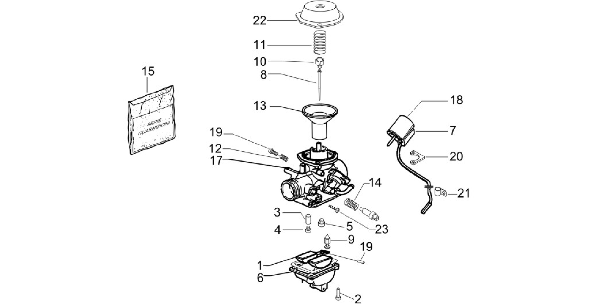 Carburetor's components