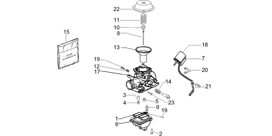 Carburetor's components