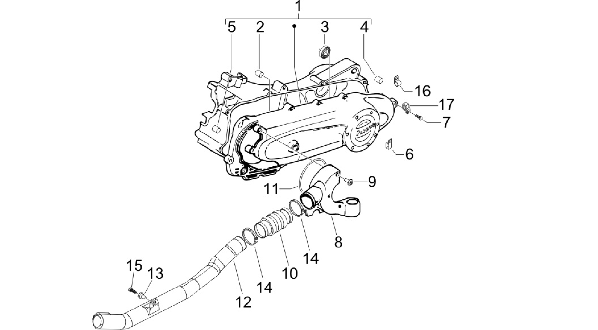Crankcase cover - Crankcase cooling