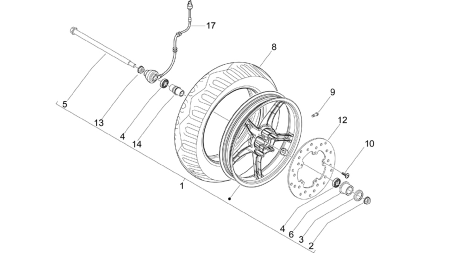 Front wheel