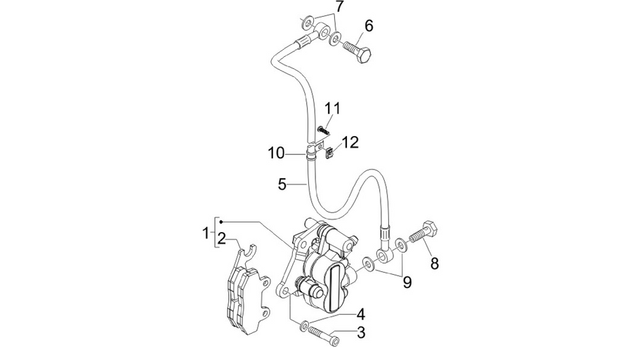 Brakes pipes - Calipers