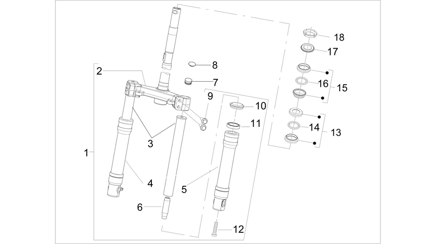 Fork's components (Escorts)