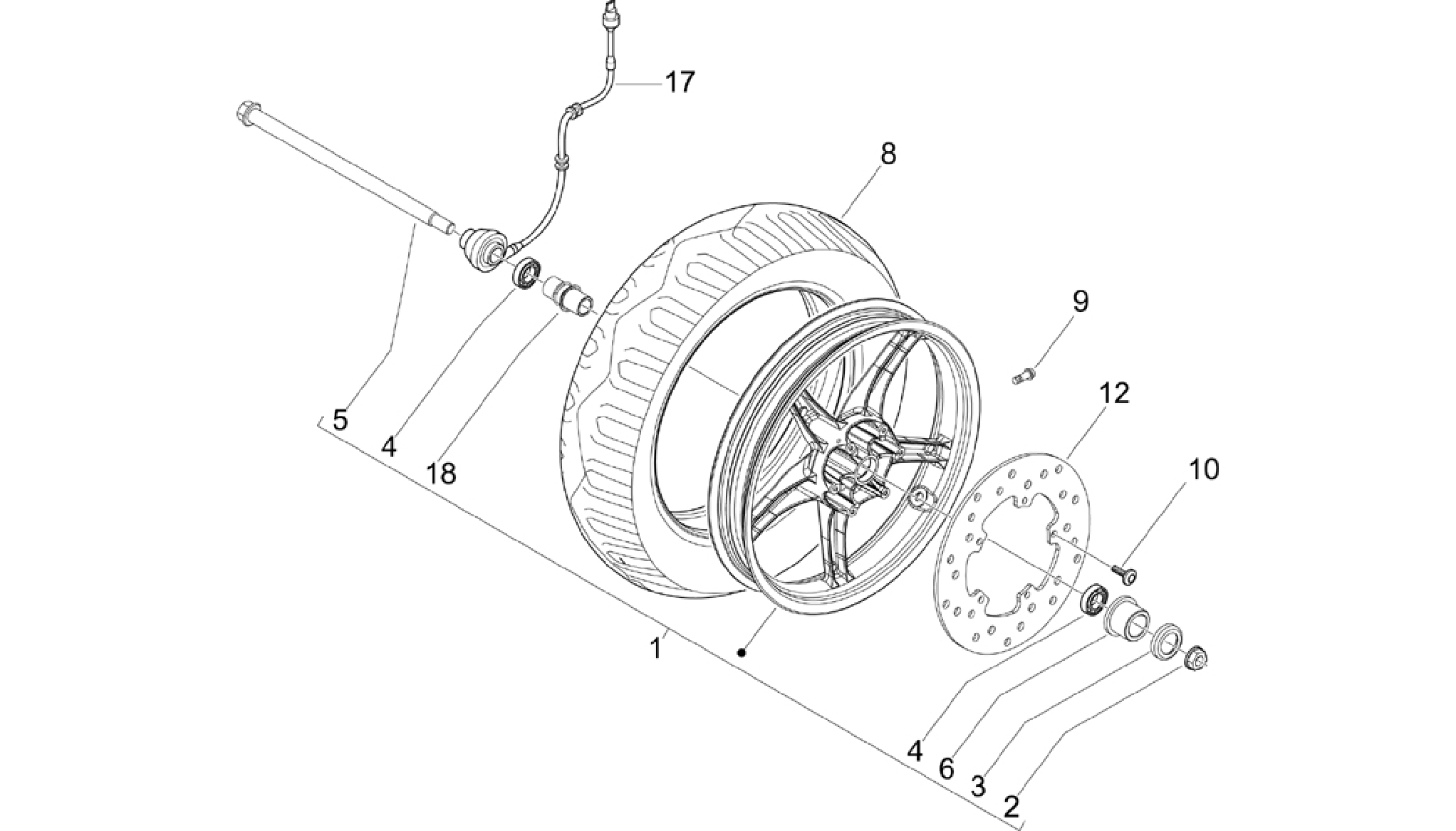 Front wheel