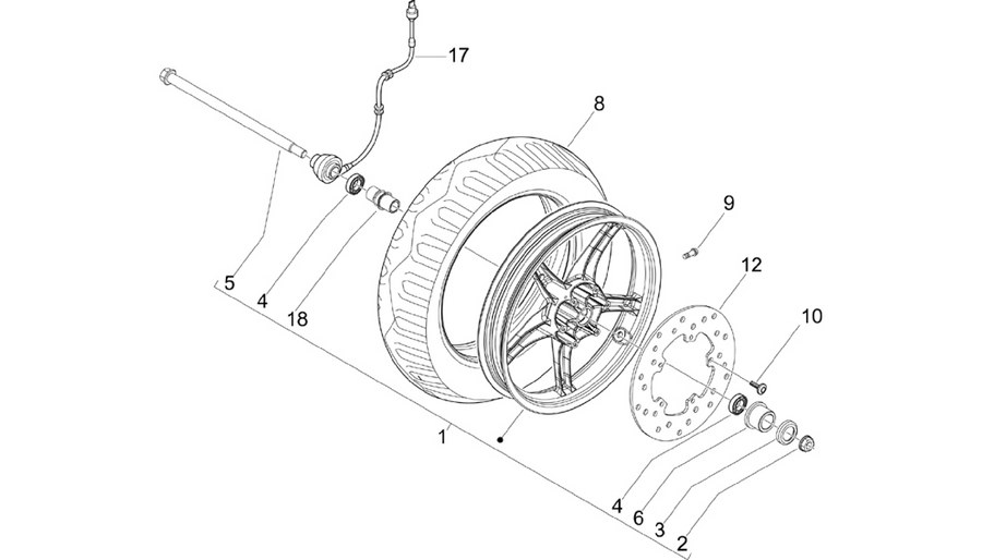 Front wheel