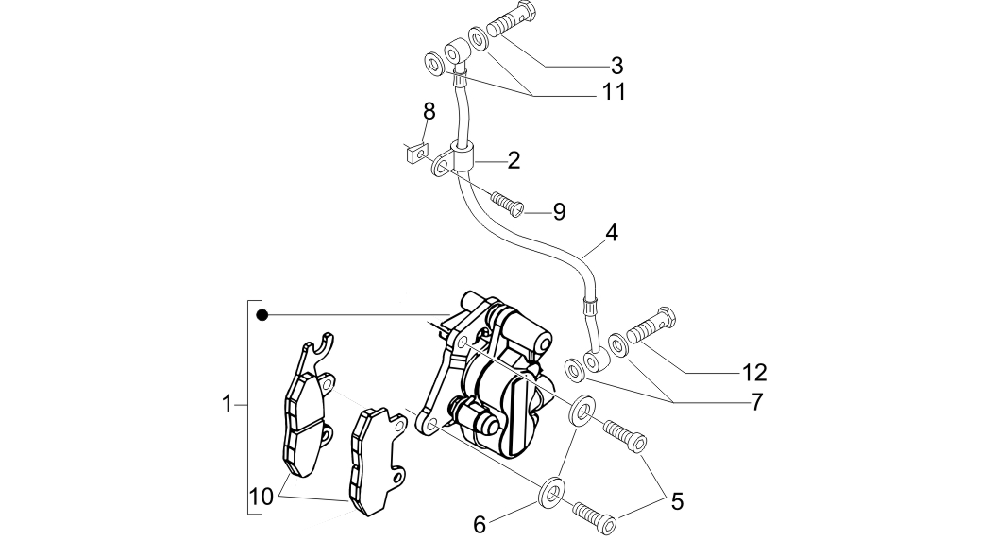 Brakes pipes - Calipers