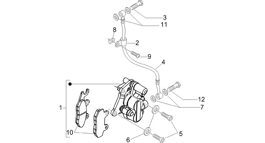 Brakes pipes - Calipers