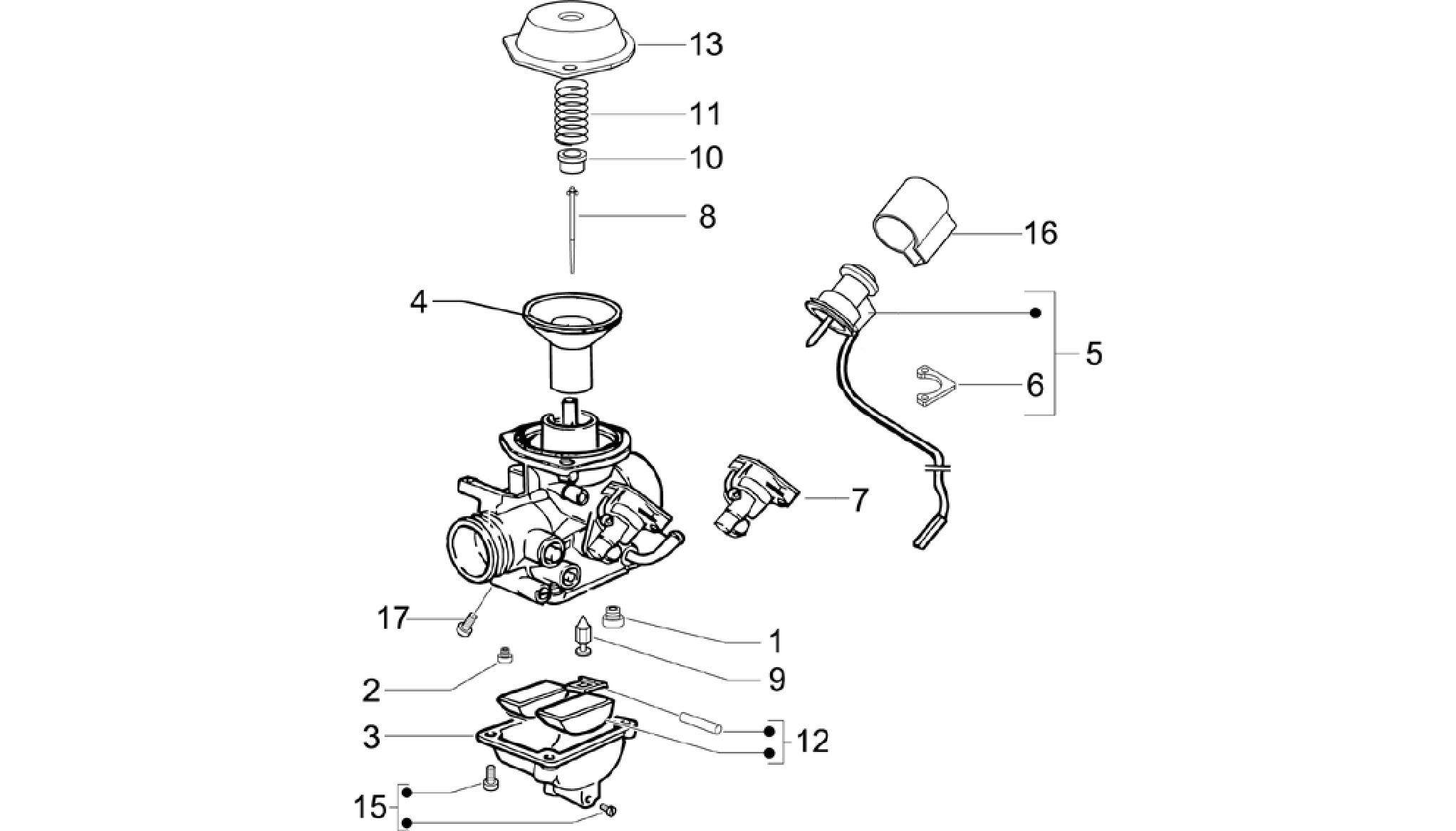 Carburetor's components