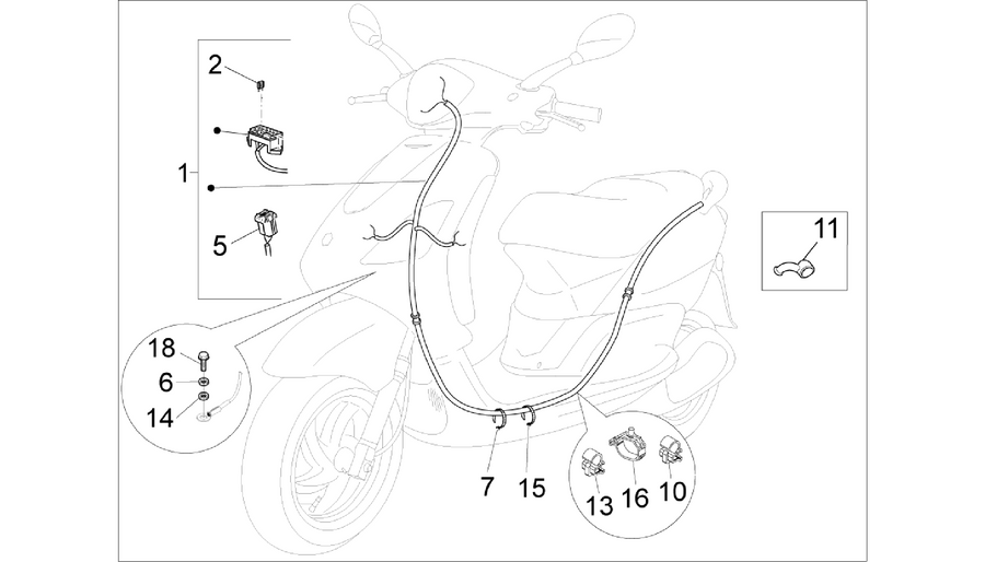 Main cable harness