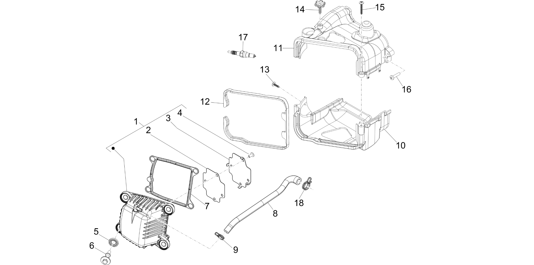 Cylinder head cover