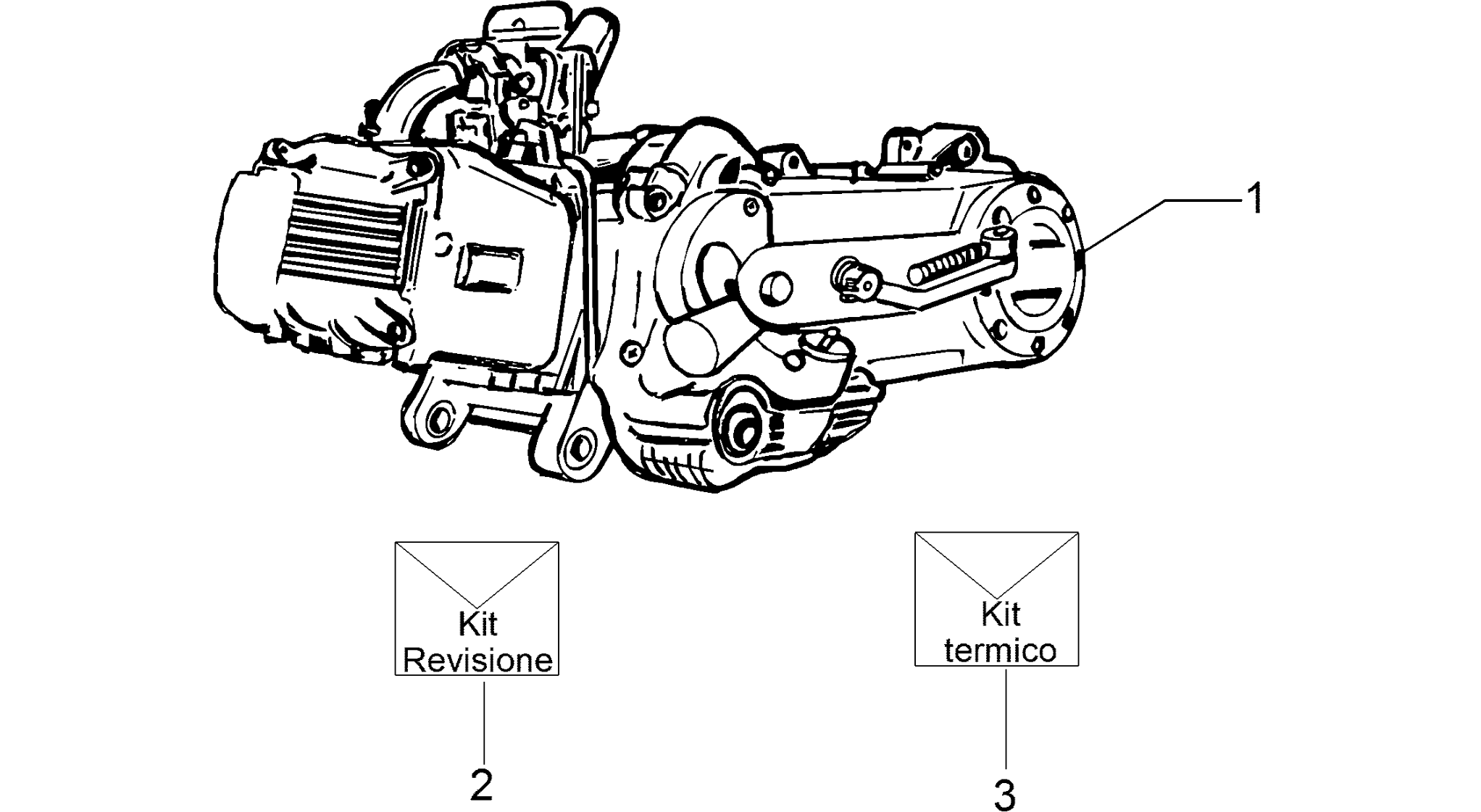 Engine, assembly