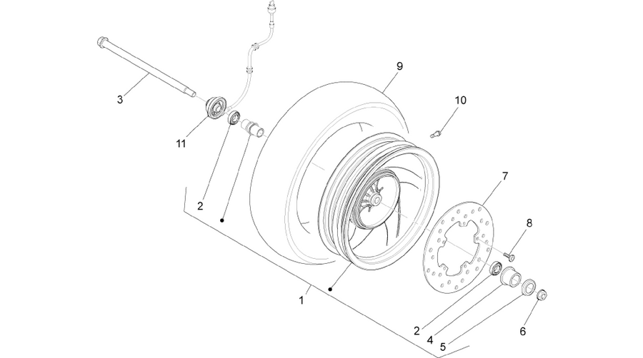 Front wheel