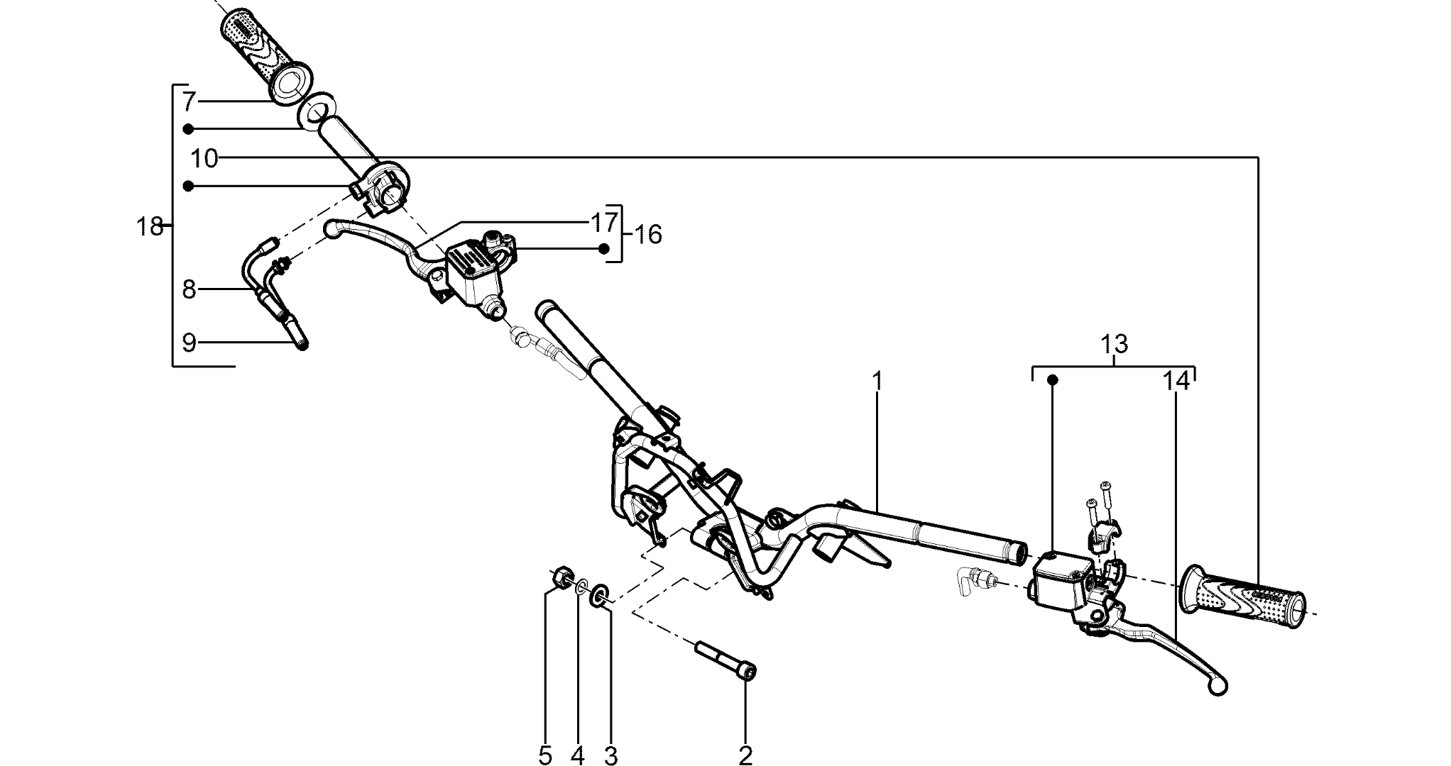 Handlebars - Master cil.