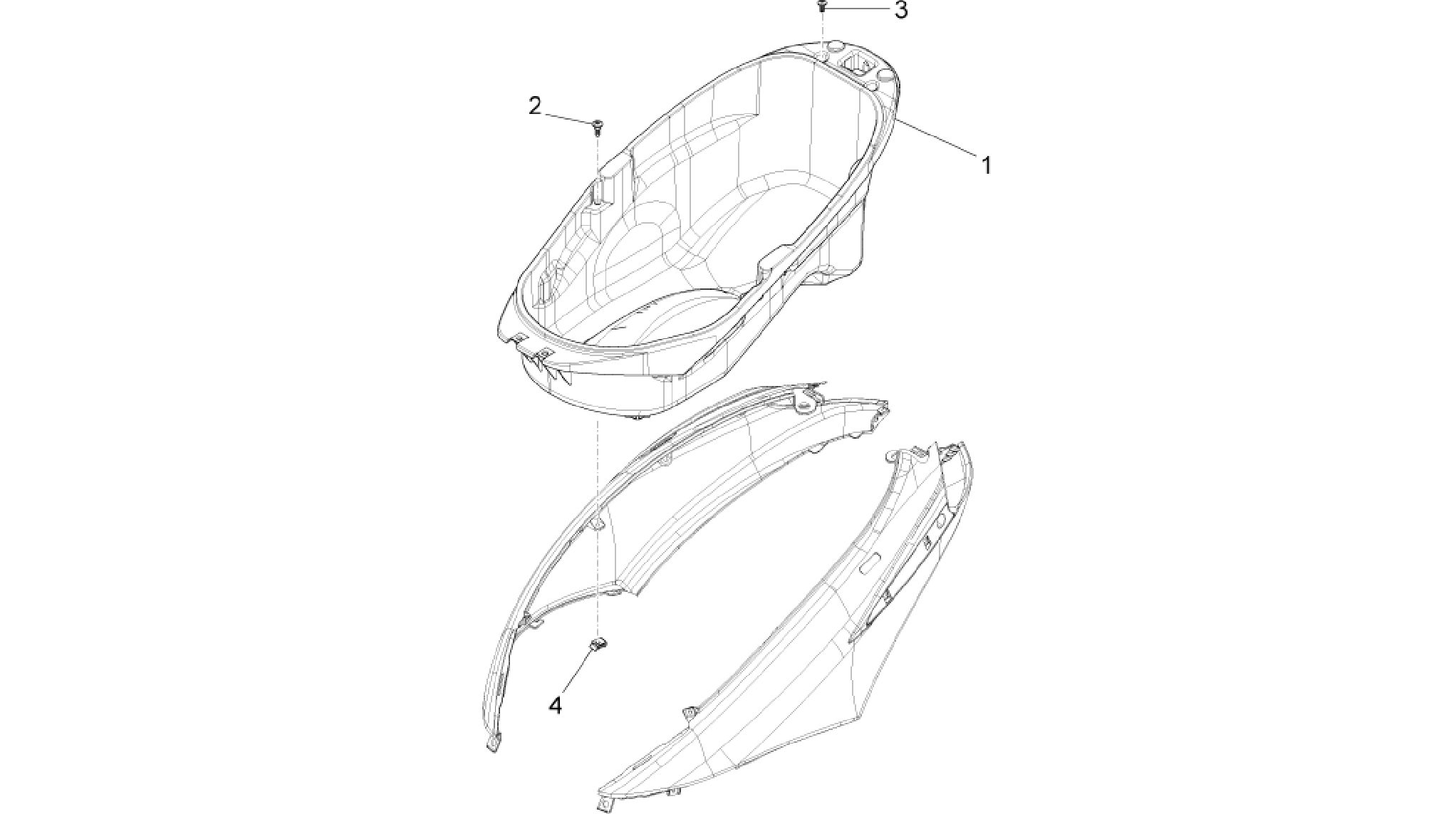 Helmet huosing - Undersaddle