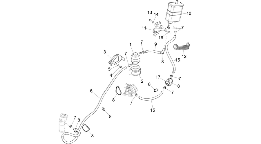 Anti-percolation system