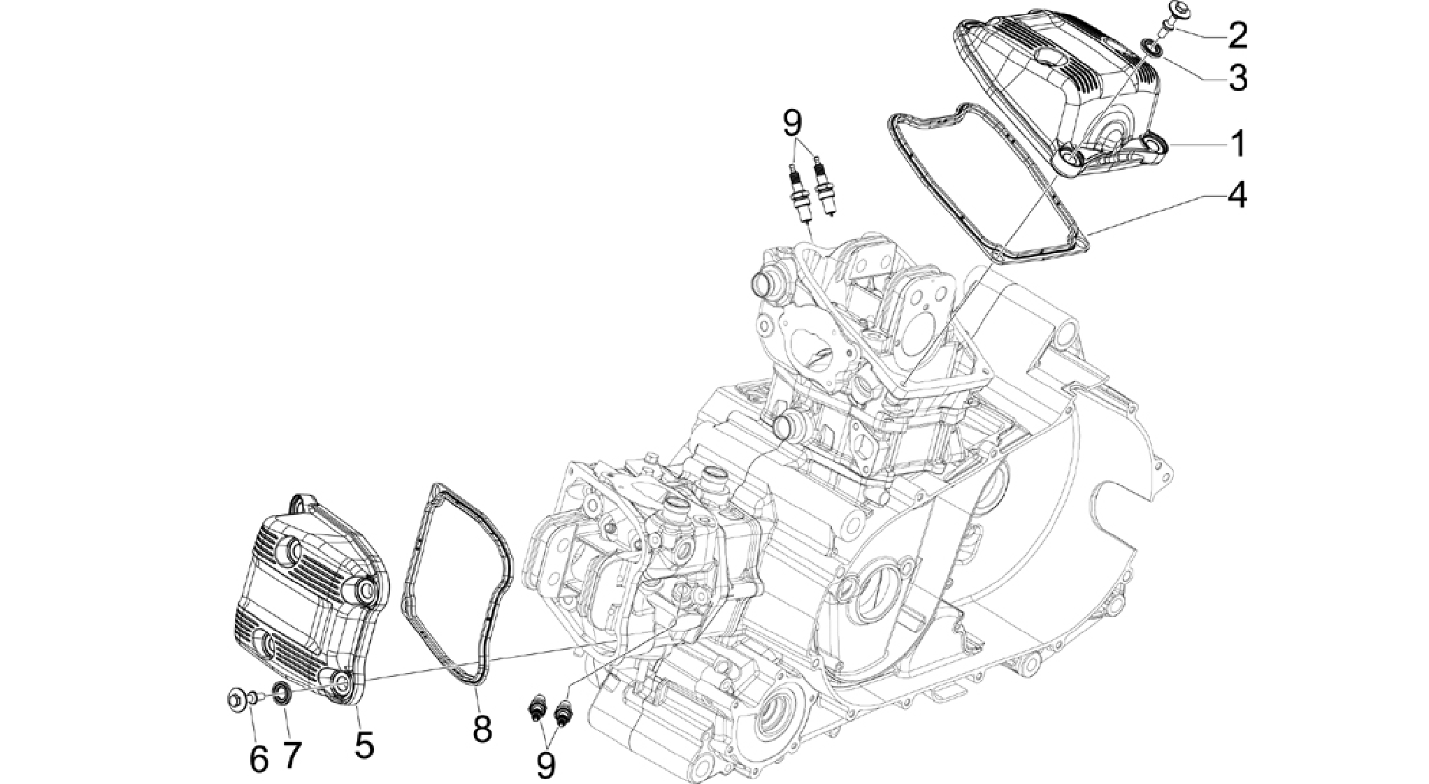 Cylinder head cover