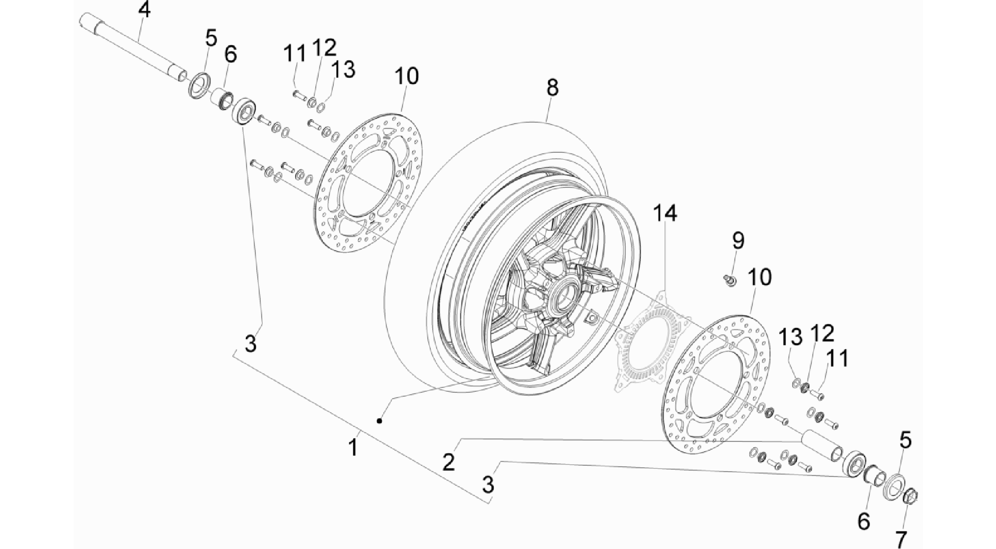 Front wheel
