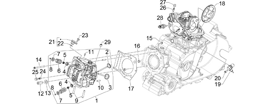Head unit - Valve