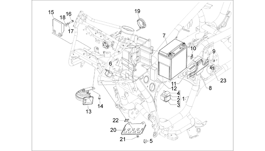 Remote control switches - Battery - Horn