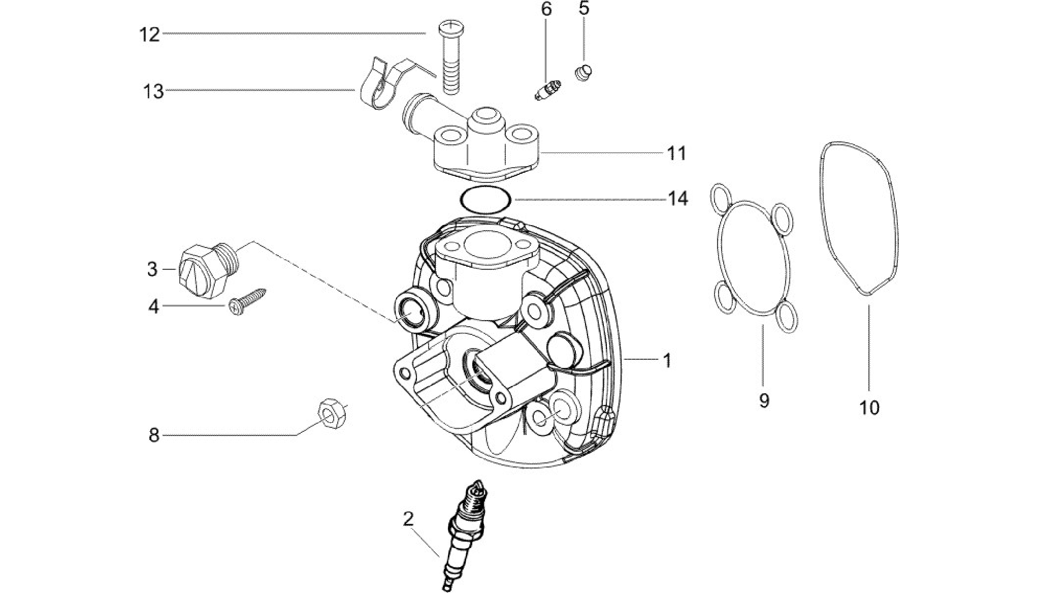 Cylinder head cover
