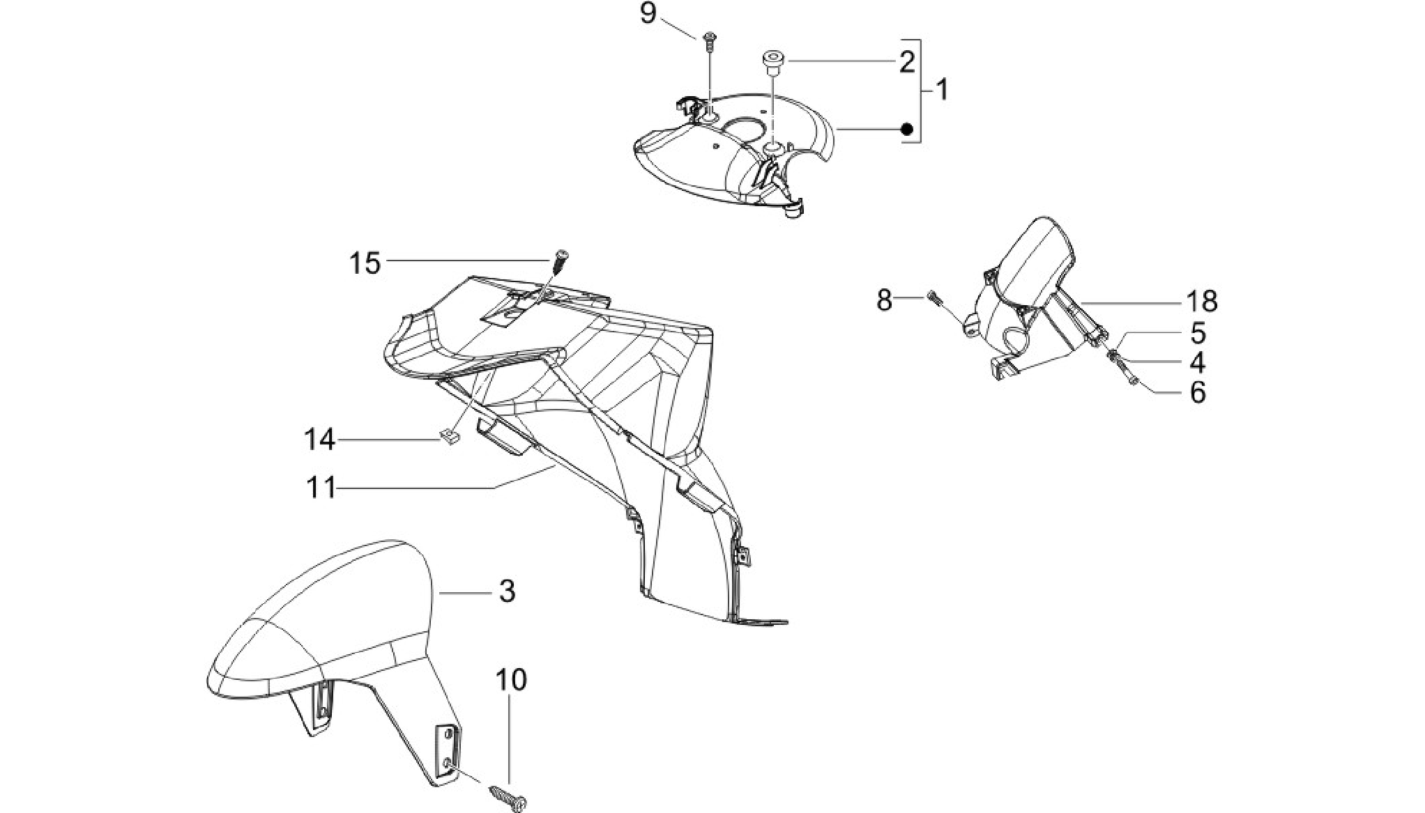 Wheel huosing - Mudguard