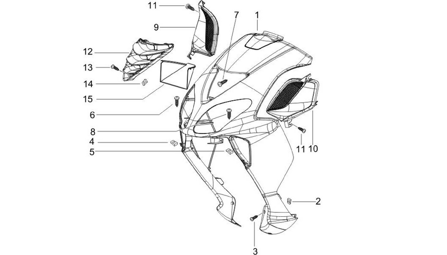 Front shield