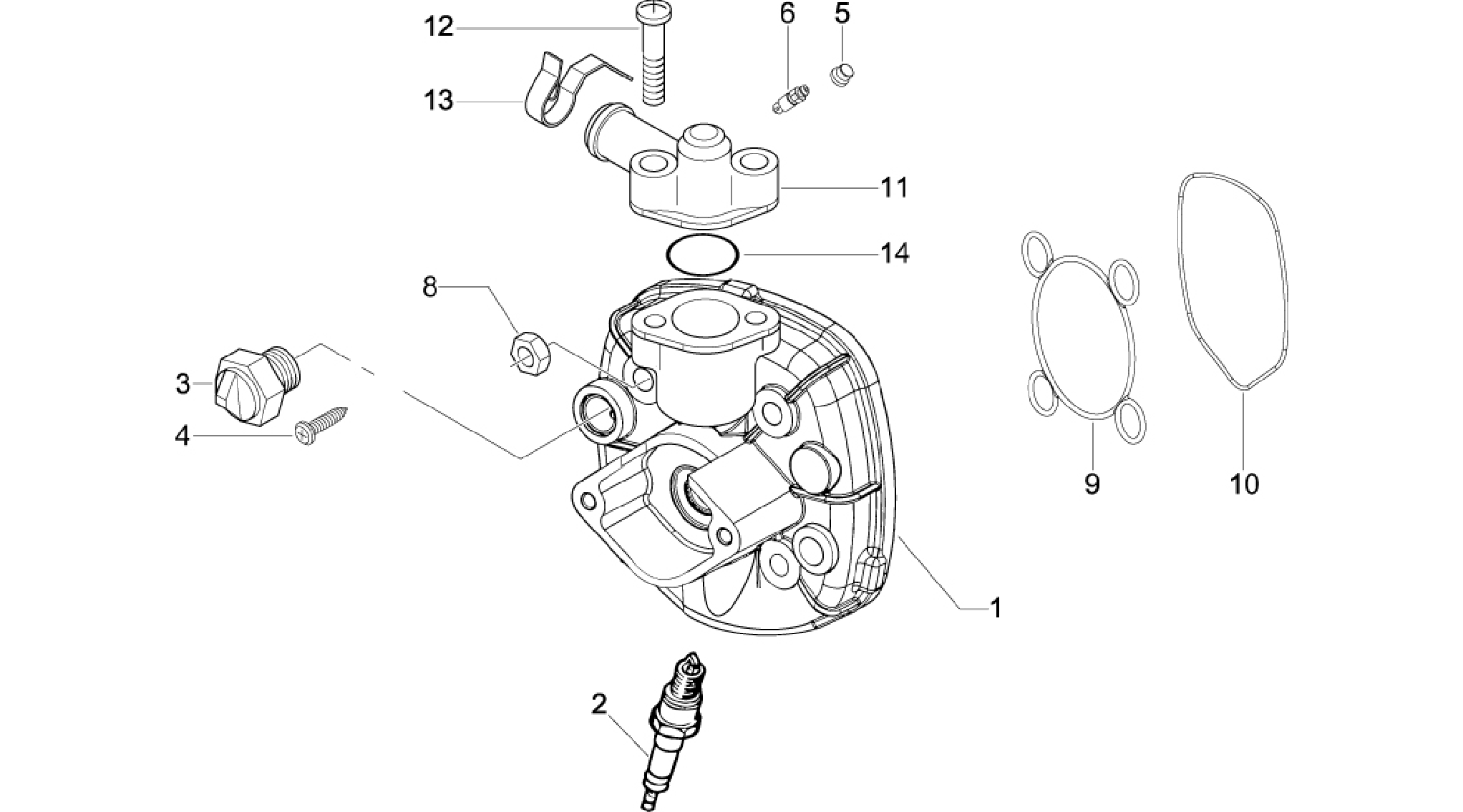 Cylinder head cover