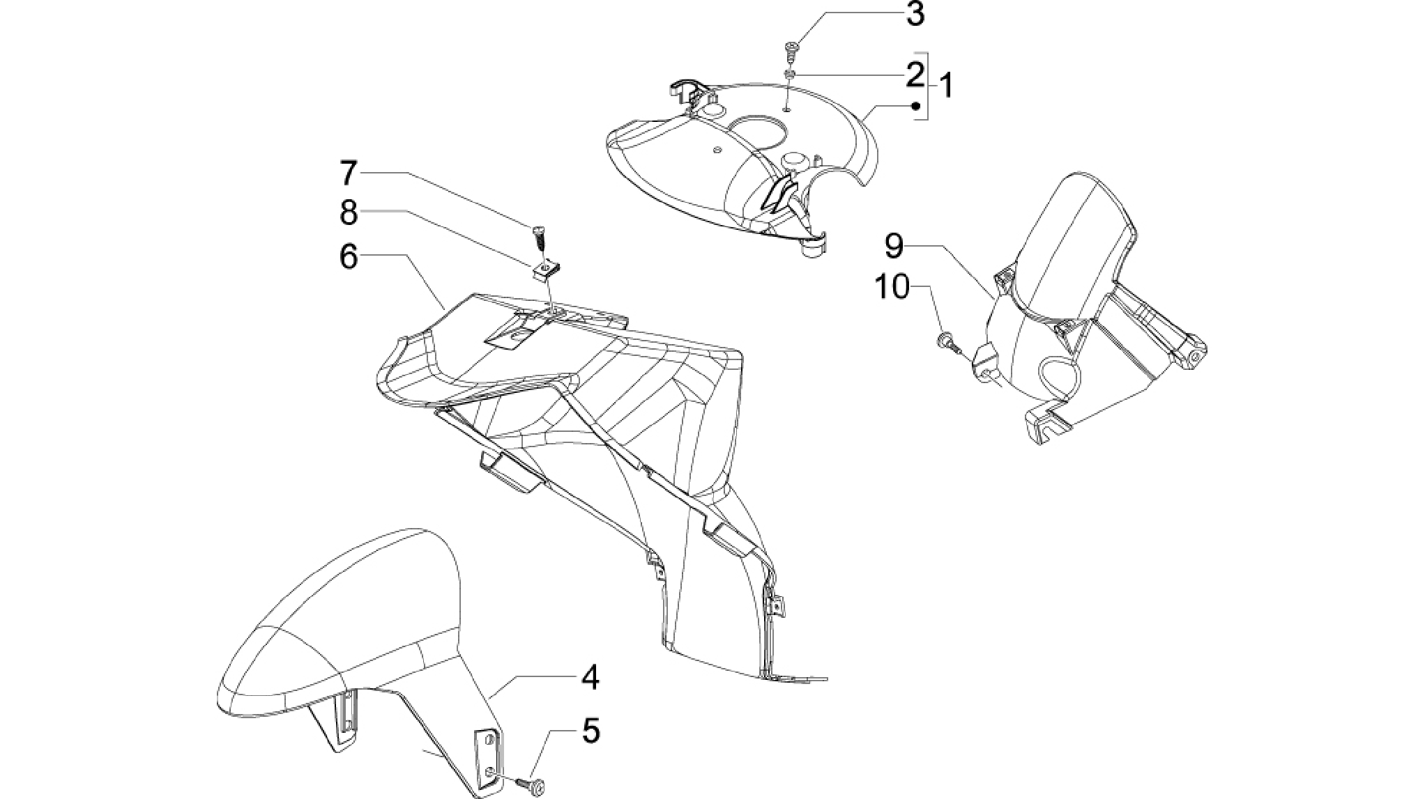 Wheel huosing - Mudguard