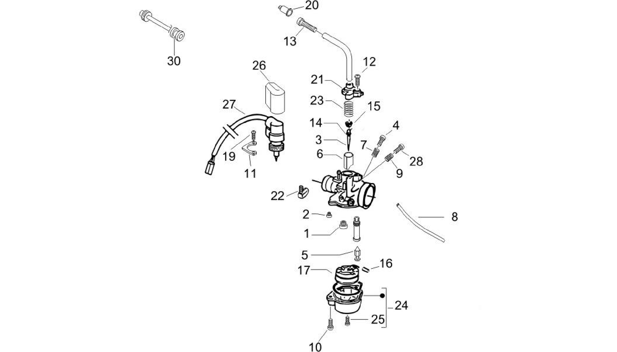 Carburetor's components