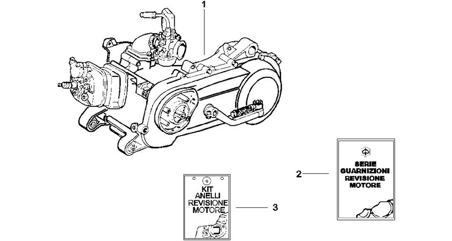 Engine, assembly