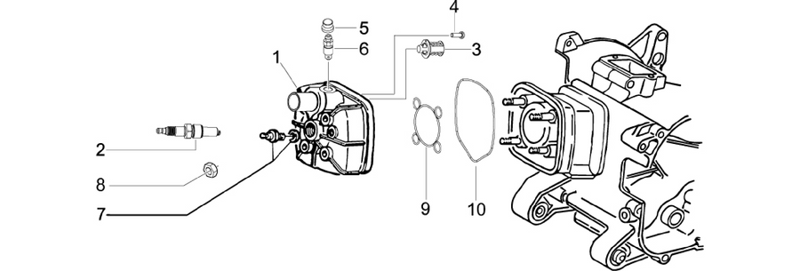 Cylinder head cover