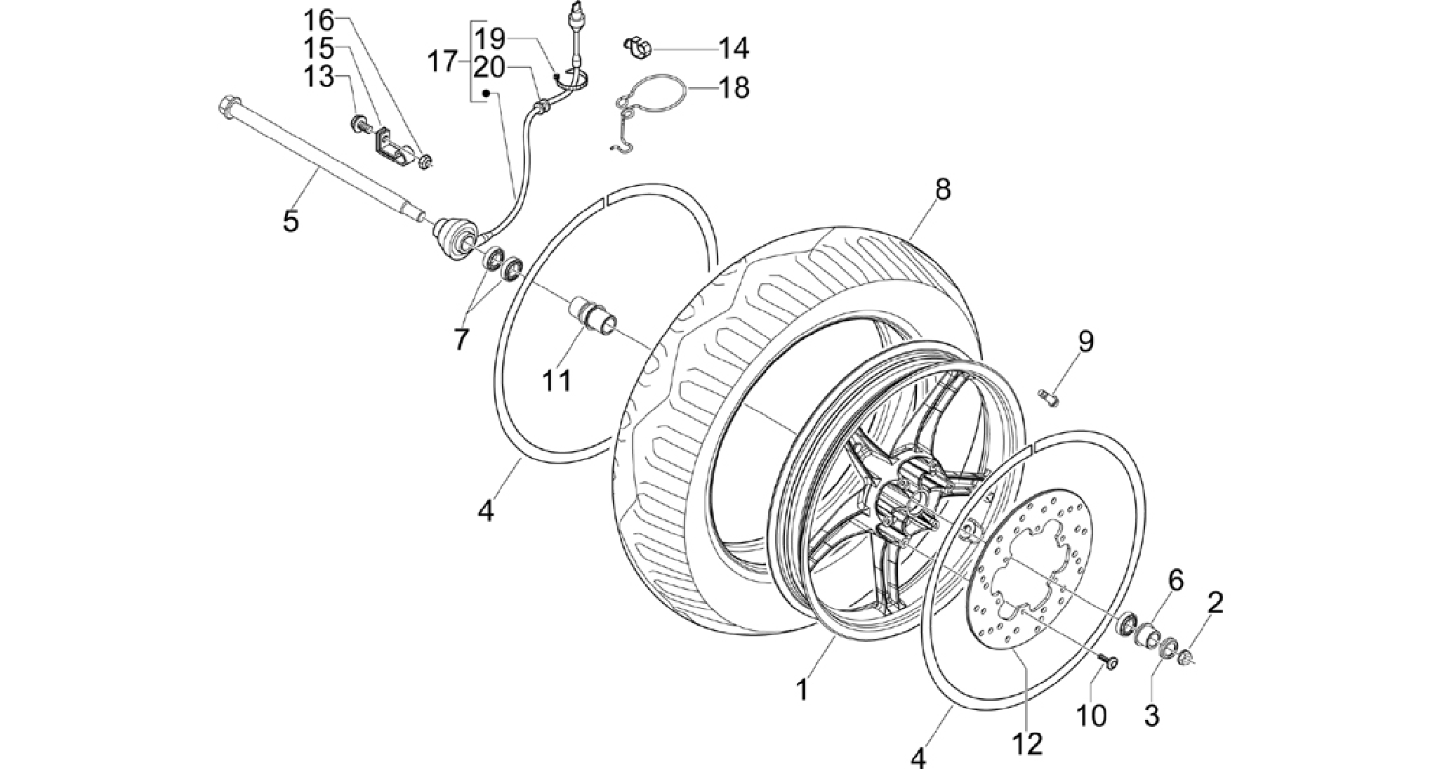 Front wheel