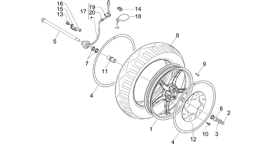 Front wheel