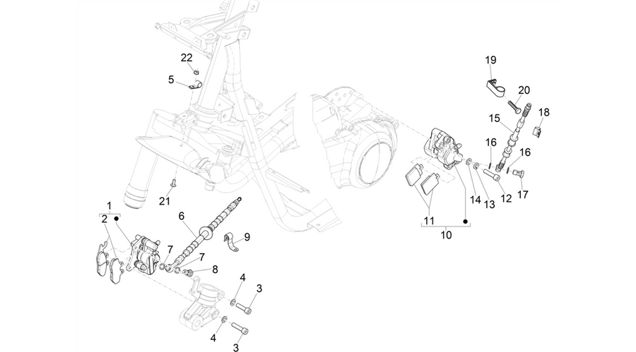 Brakes pipes - Calipers