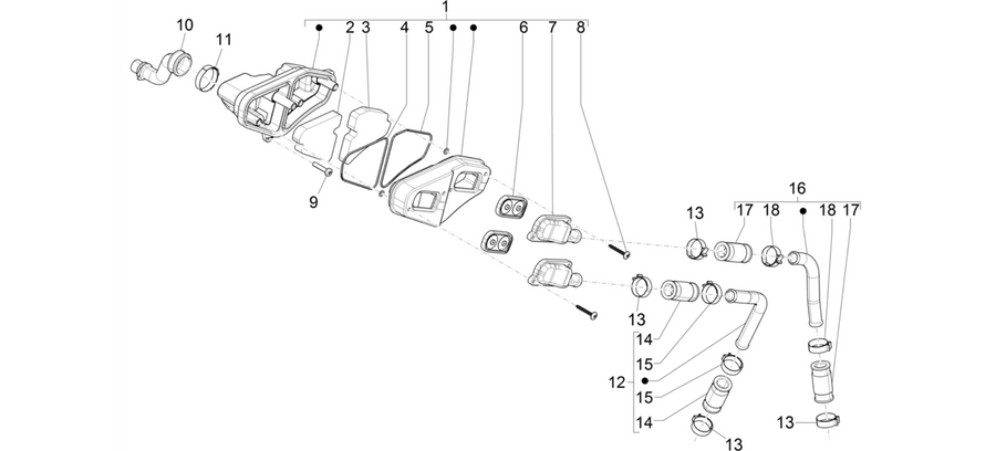 Secondary air box