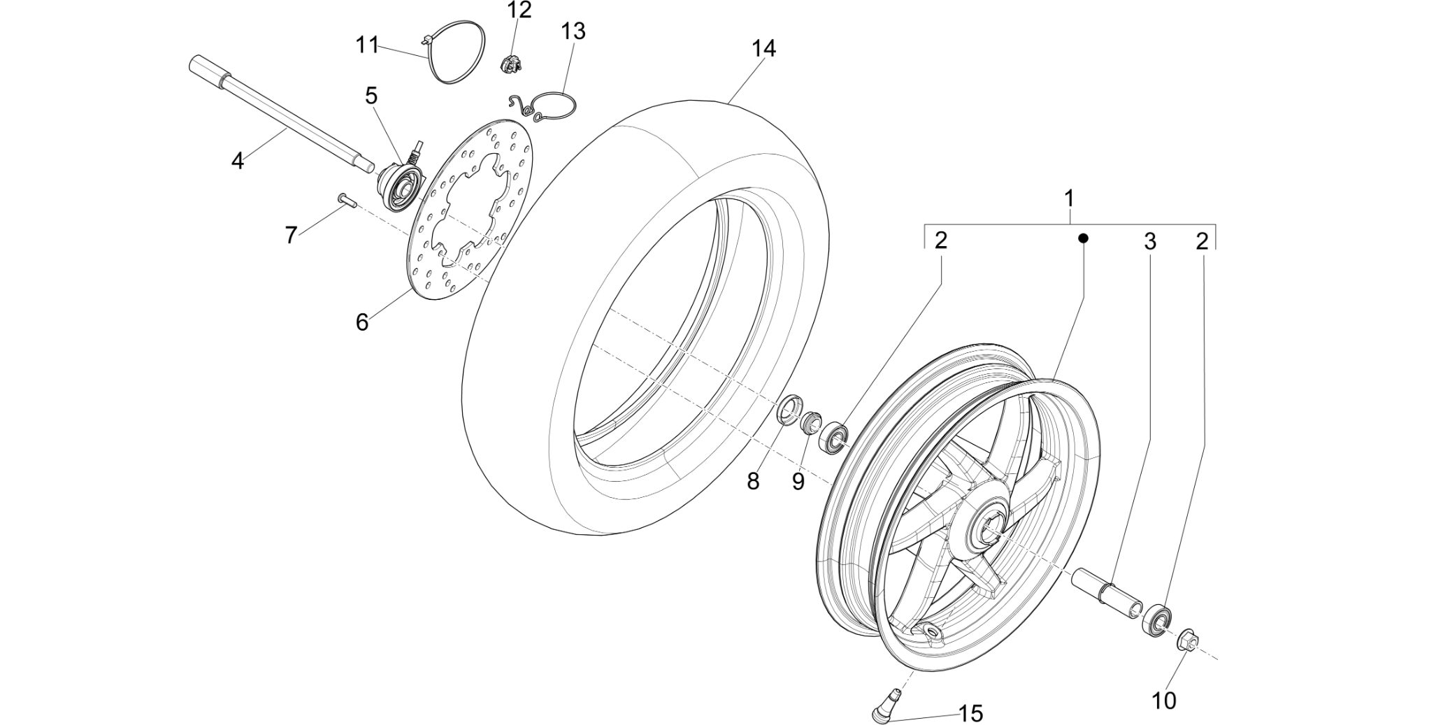 Front wheel