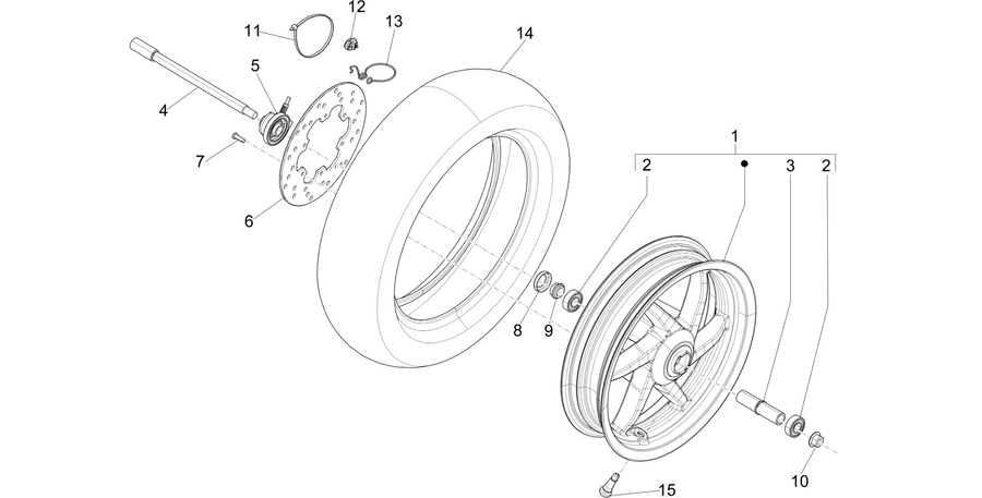 Front wheel