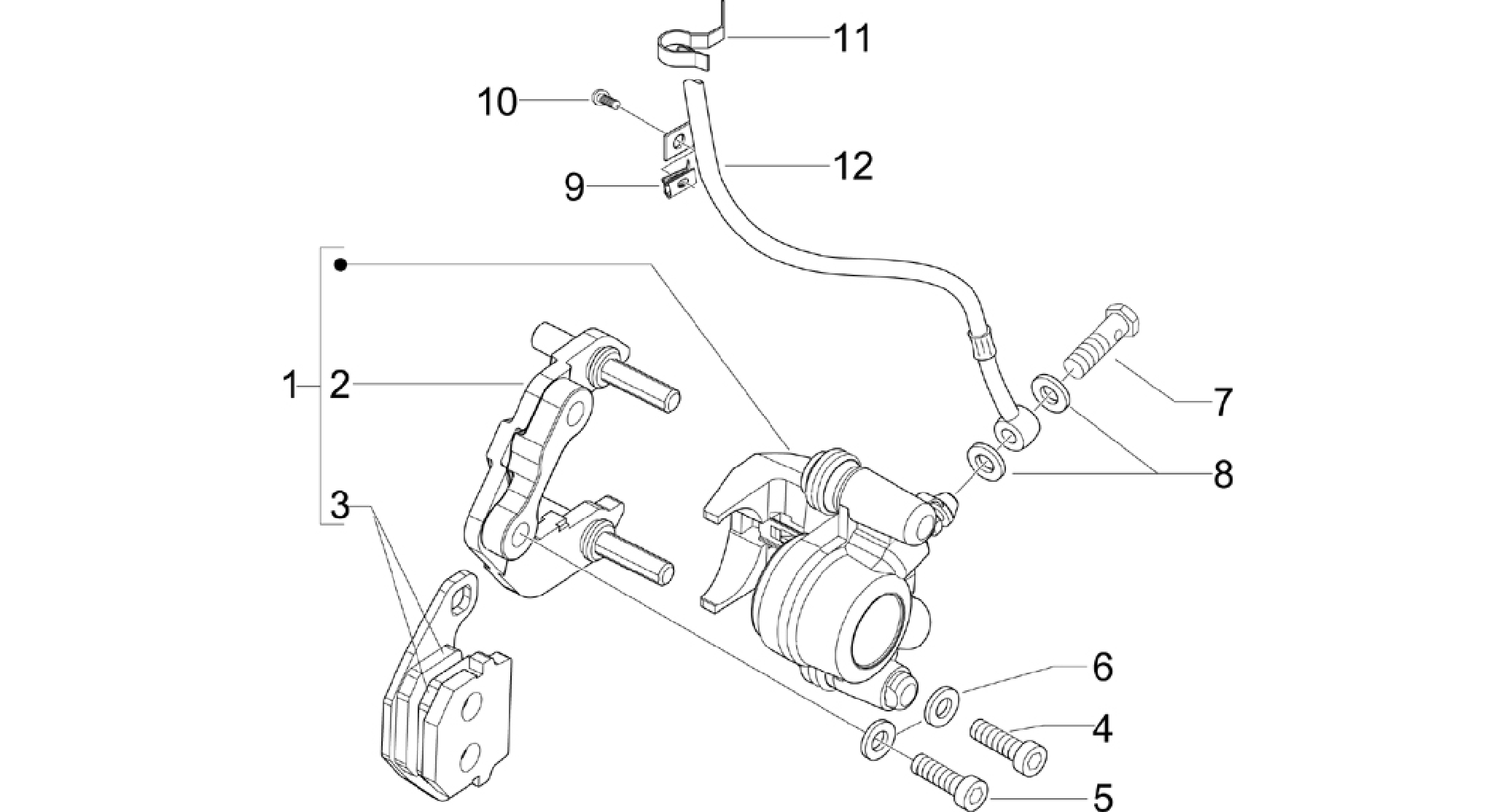 Brakes pipes - Calipers