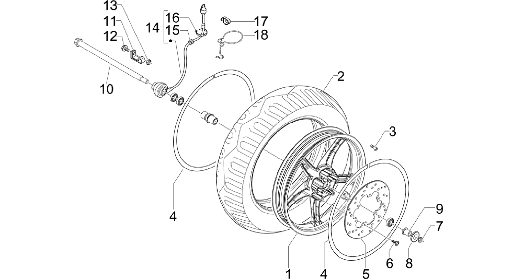Front wheel