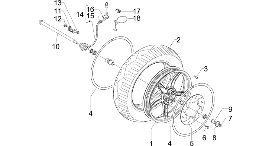 Front wheel