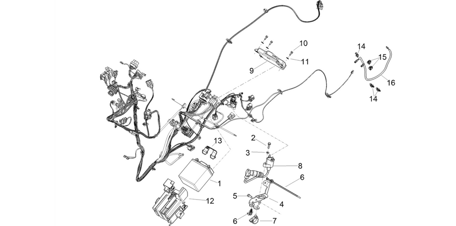 Rear electrical system