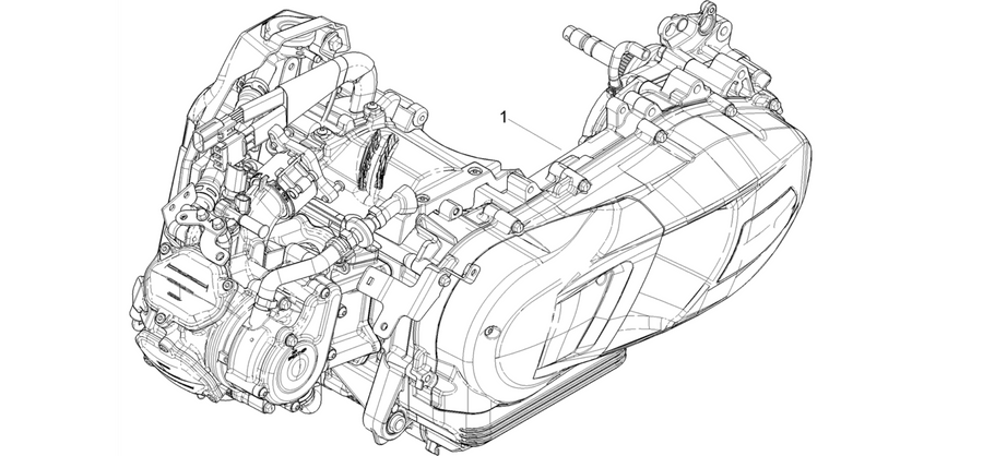 Engine-Completing part-Lever