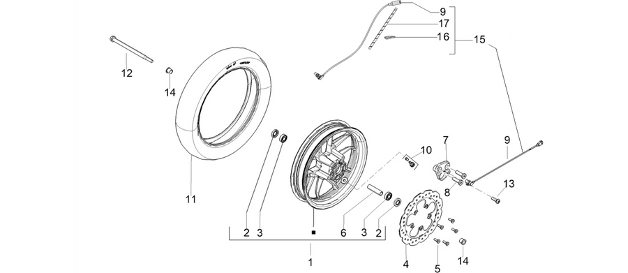 Front wheel