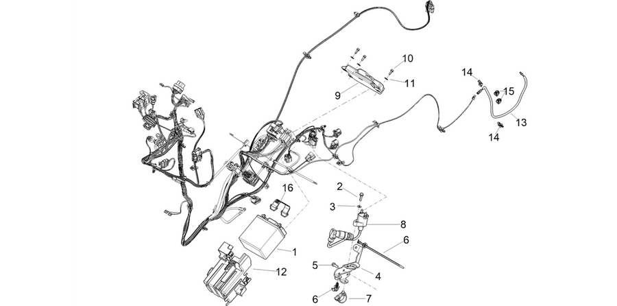 Rear electrical system