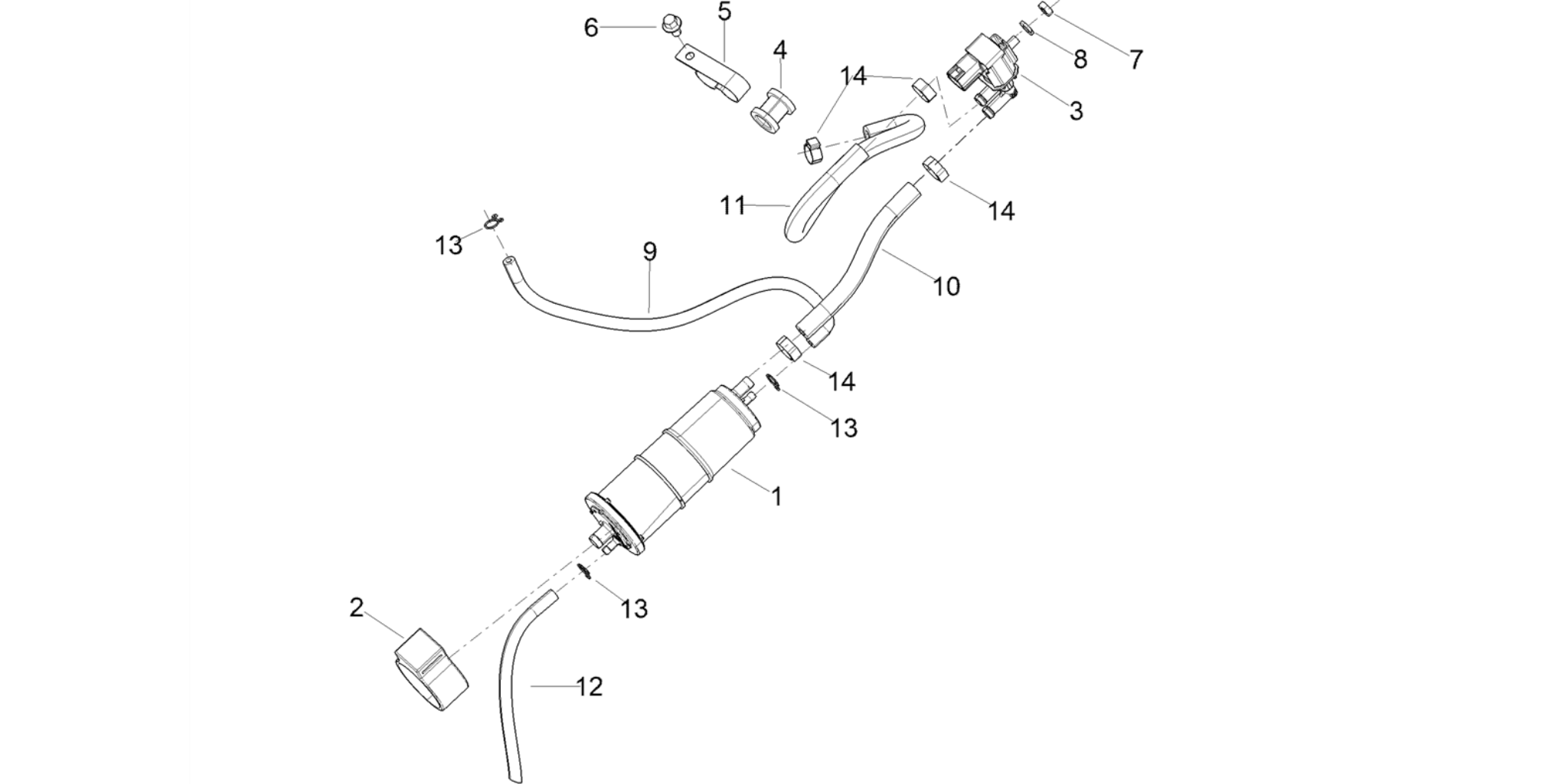 Anti-percolation system