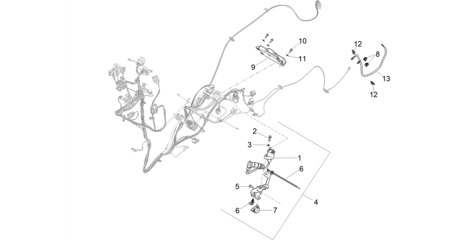 Main cable harness