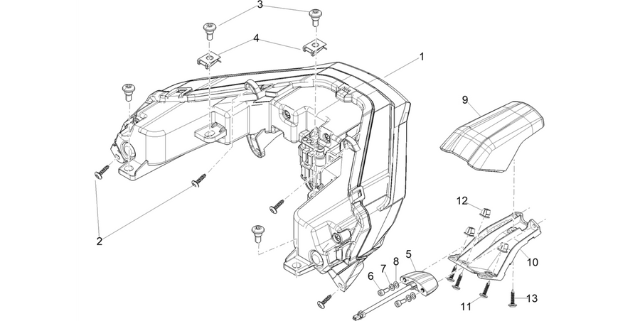 Rear headlamps - Turn signal lamps
