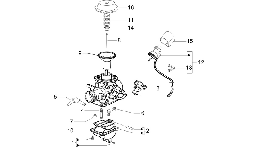 Carburetor's components
