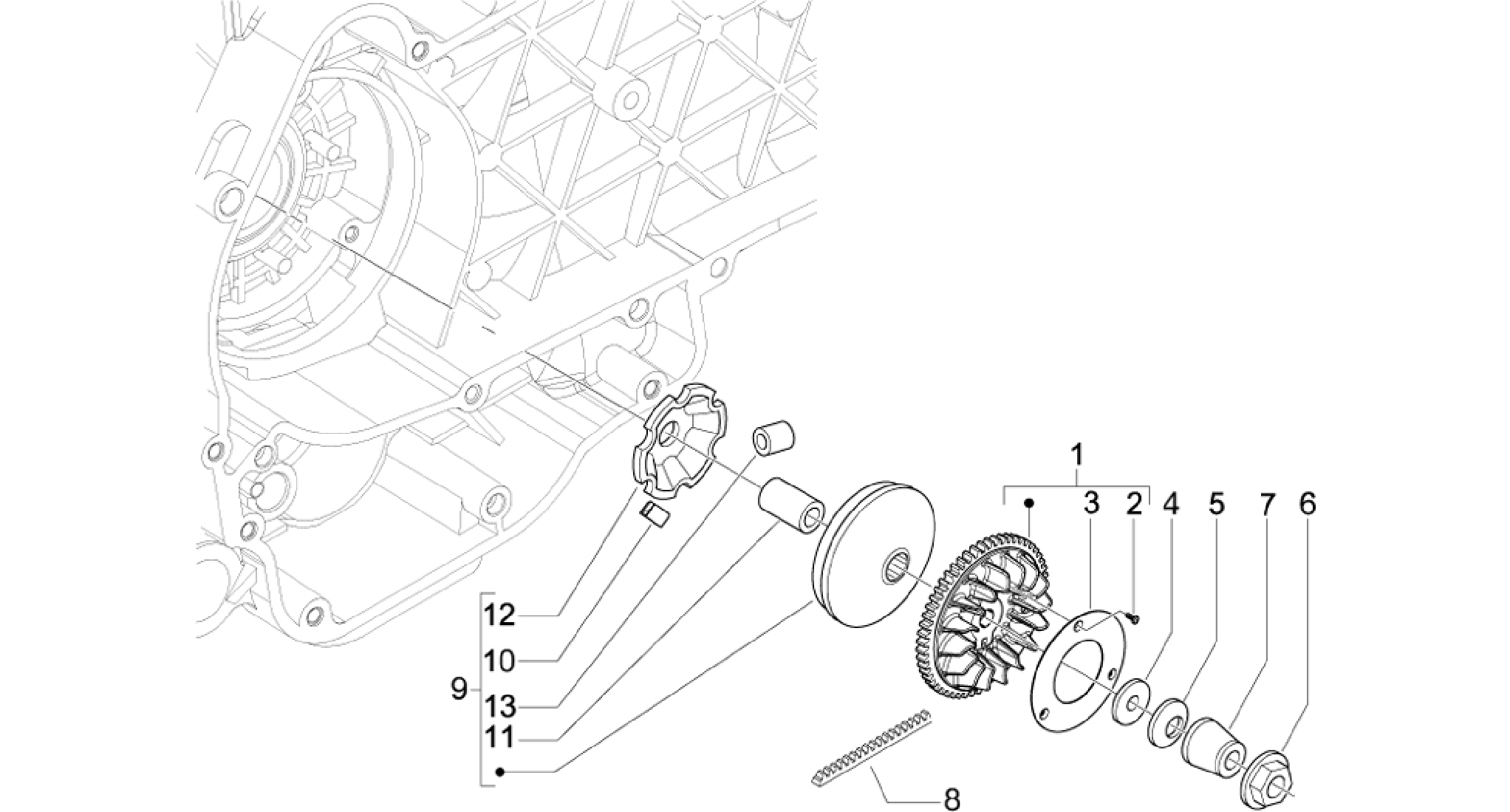 Driving pulley
