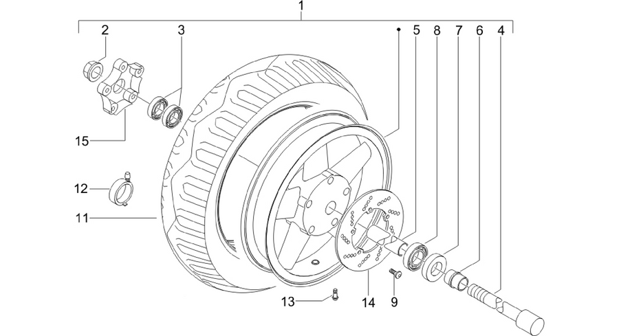 Front wheel